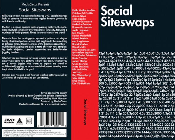Social Siteswaps DVD